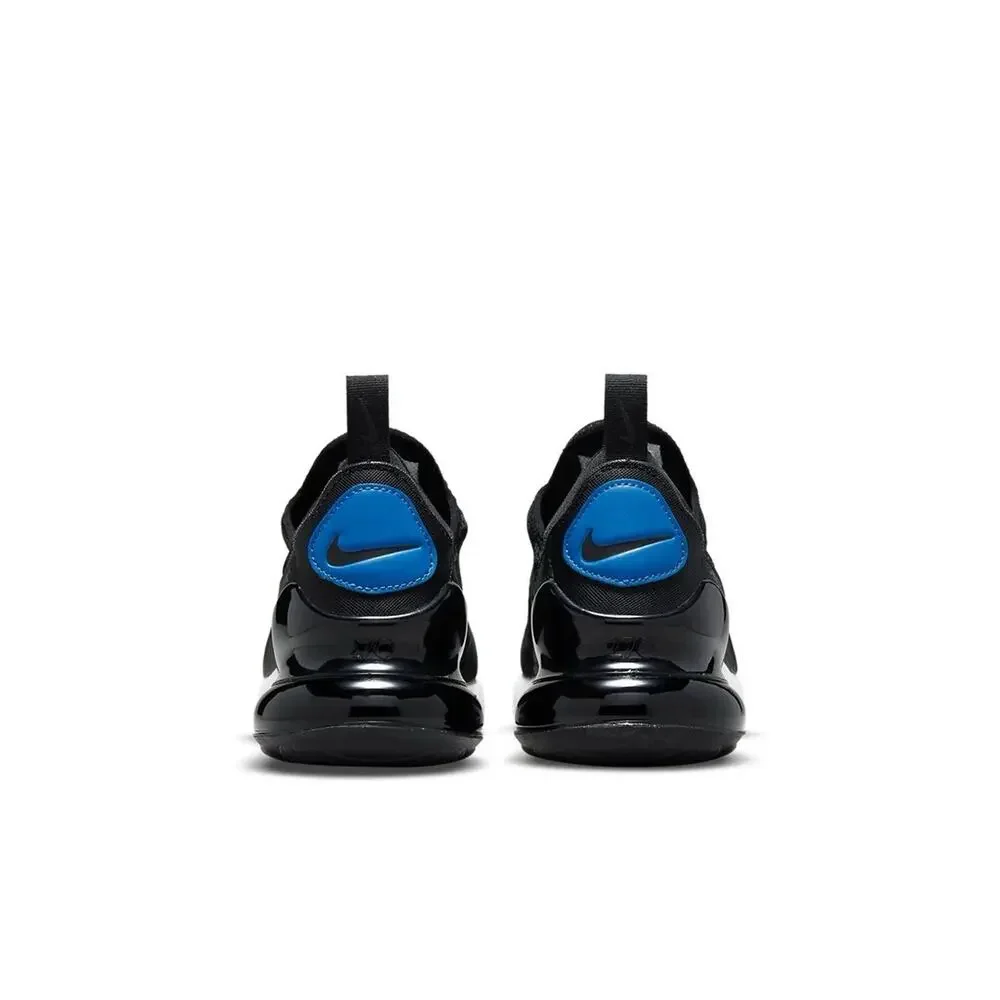 NEW Nike Air Max 270 GS Black Royal Blue DR7891-001 Size 5Y Women's Size 6.5